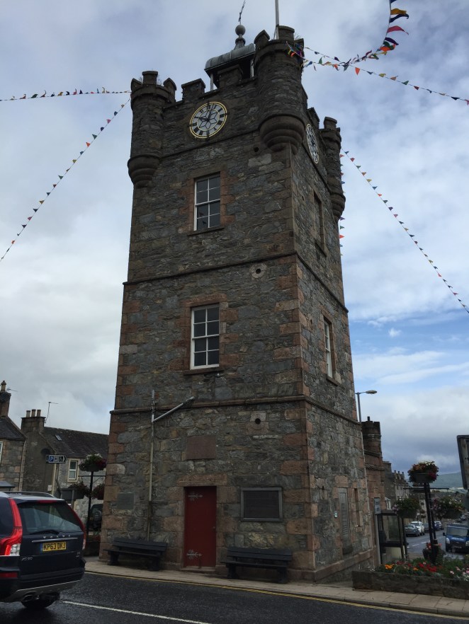 Dufftown Clock Tower - The Center of the Center of The Middle Nowhere